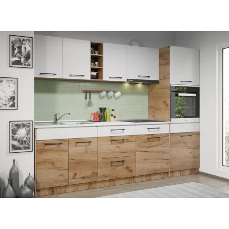 Bonita konyhabútor - Összeállítás  08 - 264,2 cm