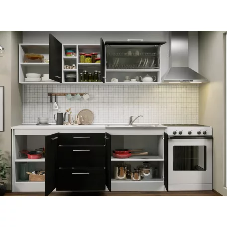 Konyha Noir - 13 - 203,2 cm