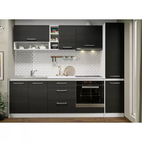 Konyha Noir - 20 - 243,2 cm