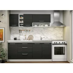 Konyha Noir - 09 - 183,2 cm