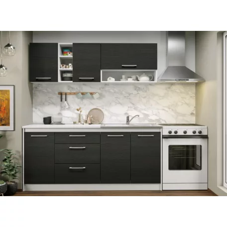 Konyha Noir - 09 - 183,2 cm