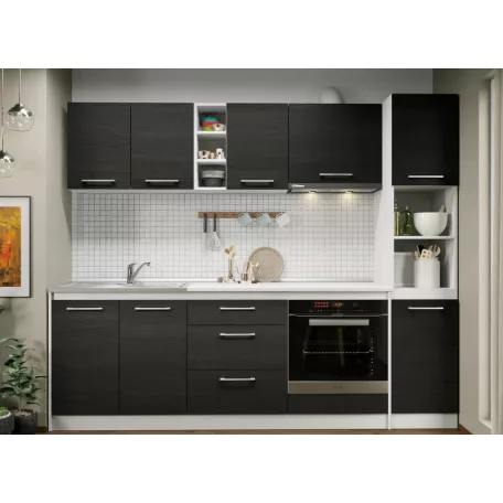 Konyha Noir - 18 - 243,2 cm