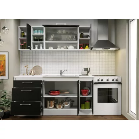 Konyha Noir - 07 - 173,2 cm