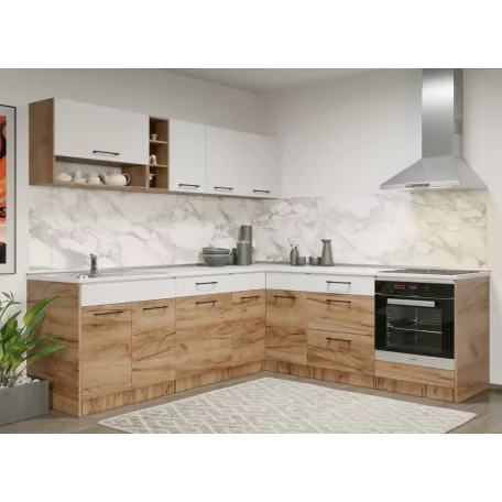 Bonita konyhabútor - Összeállítás  12 - 244/224 cm