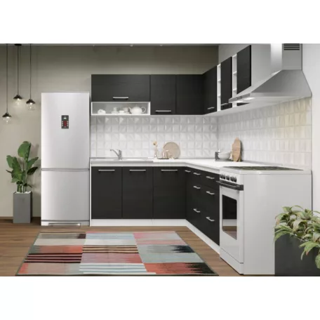 Konyha Noir - 24 - 181,6/221,6 cm