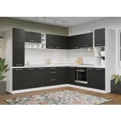 Konyha Noir - 25 - 280/230 cm