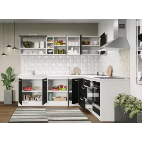 Konyha Noir - 27 - 241,6/221,6 cm