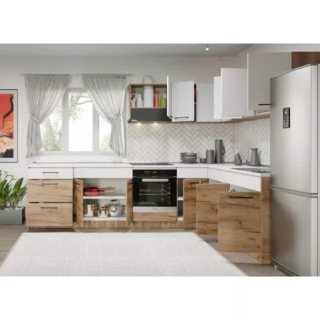 Bonita konyhabútor - Összeállítás  14 - 301,6/211,6 cm