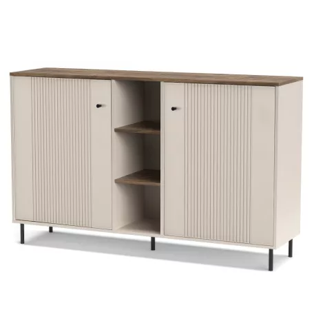 Tiramisu polcos-ajtós komód kasmir-antik tölgy