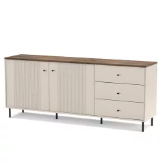   Tiramisu két ajtós-három fiókos komód 2D+3S kasmir-antik tölgy