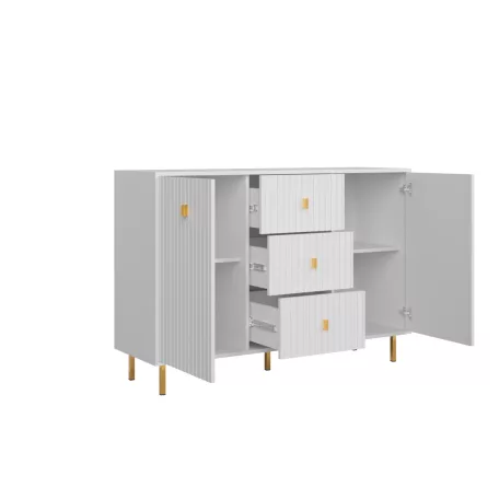 Piano komód 2D3S fehér