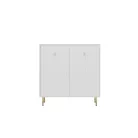 Piano komód 2D fehér