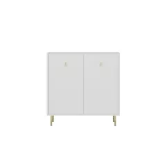 Piano komód 2D fehér