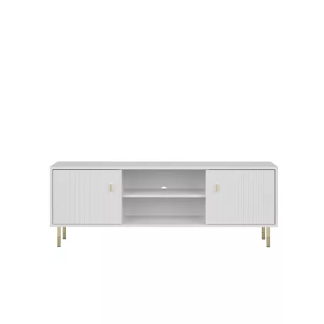 Piano Tv szekrény 2D fehér