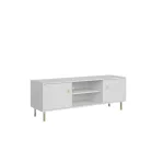 Piano Tv szekrény 2D fehér