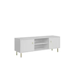 Piano Tv szekrény 2D fehér