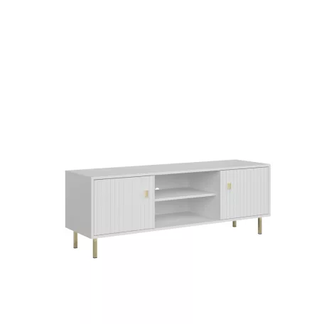 Piano Tv szekrény 2D fehér