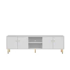 Piano Tv szekrény 4D fehér