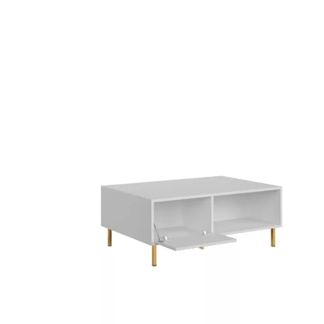 Piano dohányzóasztal LAW2D fehér