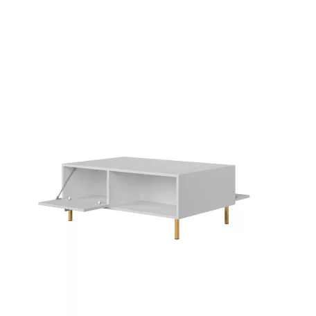 Piano dohányzóasztal LAW2D fehér