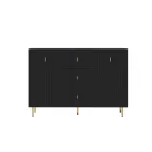 Piano komód 2D3S fekete