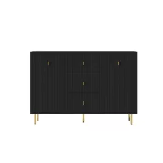 Piano komód 2D3S fekete