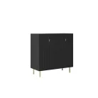 Piano komód 2D fekete