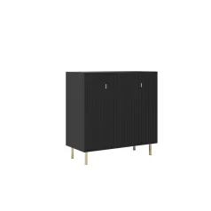 Piano komód 2D fekete