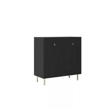 Piano komód 2D fekete