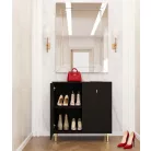 Piano komód 2D fekete