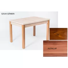 Berta bővíthető étkezőasztal 120 cm szilva színben