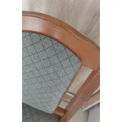 Universal szék, étkezőszék P43 - barna szövettel