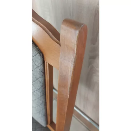 Universal szék, étkezőszék P43 - barna szövettel