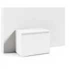 Blum 2 kárpitozott előszobafal, fehér - krém 01