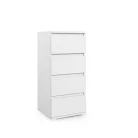 Blum 36 kárpitozott előszobafal, fehér - fekete 16