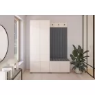 Rayo 1 kárpitozott előszobafal, kasmír - sötét szürke 15