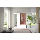 Sevilla 1 kárpitozott előszobafal, artisan/fehér - rózsaszín 23 - egyedi