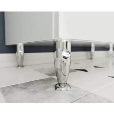 Madrid 80cm-es két ajtós, két fiókos fürdőszobaszekrény + mosdó