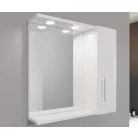 Smart 65cm-es két ajtós fürdőszobaszekrény + mosdó