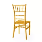 Chiavari szék - Tiffany modell, rakásolható szék arany színben