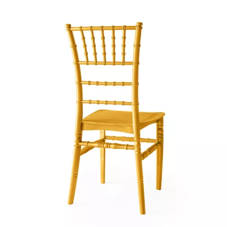 Chiavari szék - Tiffany modell, rakásolható szék arany színben