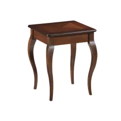 dohányzóasztalovai dohányzóasztal C, 45X45, dió, dió