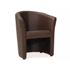 TM-1 fotel, 67X60, sötétbarna