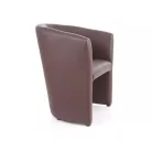 TM-1 fotel, 67X60, sötétbarna