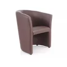 TM-1 fotel, 67X60, sötétbarna