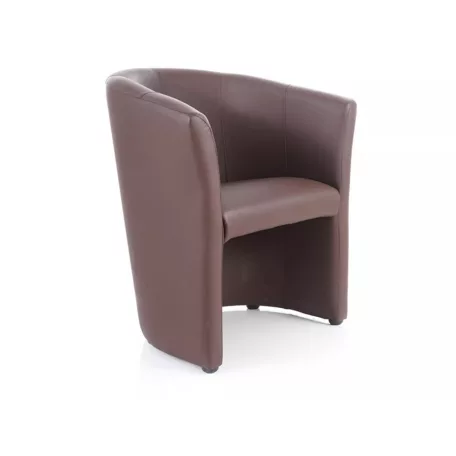 TM-1 fotel, 67X60, sötétbarna