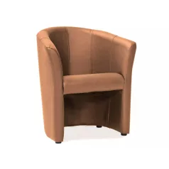 TM-1 fotel, 67X60, barna