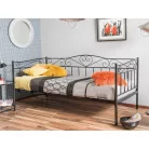 Burmai ágy, 208X96, fekete