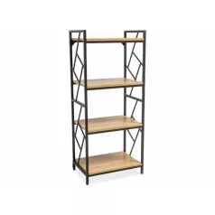 Tablo R4 polc, 60X40, sötétbarna, tölgy