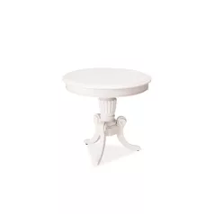 Nevada kisdohányzóasztal D, fehér, fehér